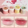 Korea Lip Sleeping Mask Colorless Makeup Lip Balm Fruit Essence Nutrious Lips Care Cream Fade Lip Lines Lipstick Primer Cosmetic 3