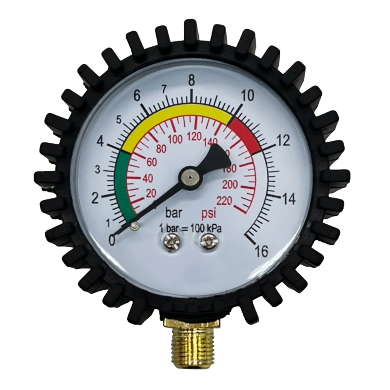 0-230Psi High-precision Air Pressure Tester Universal Tire Pressure Gauge Meter A0KF
