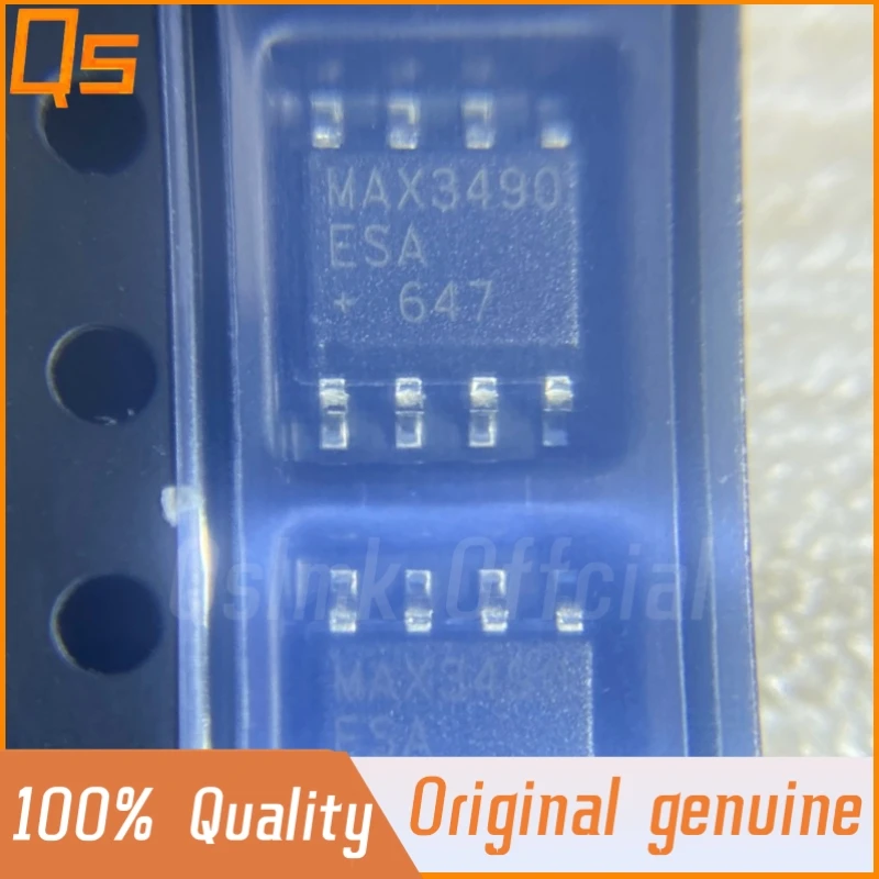 

New Original MAX3490 MAX3490ESA+T SOP-8 3.3V 10Mbps RS-485/RS-422 transceiver chip