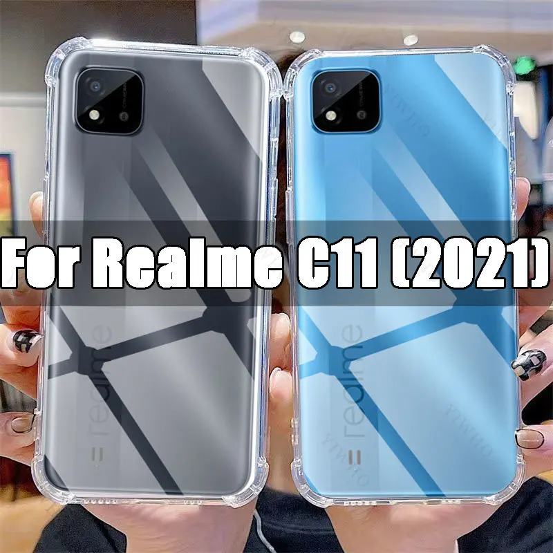 Clear Phone Case for Realme C11 2021 TPU Transparent Case Realme C
