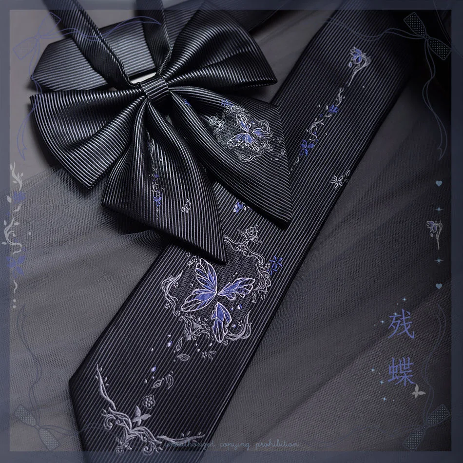 Anime Cosplay Neck Tie Butterfly JK Uniform