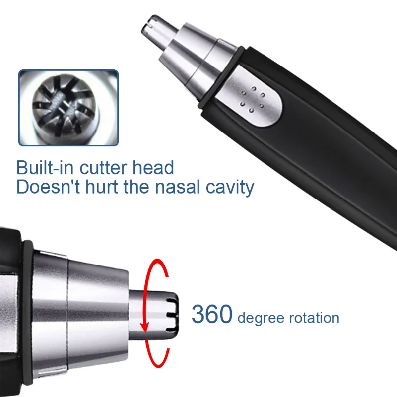Electric Nose Hair Trimmer XiaoMi Electric Nose Ear Face Eyebrow Hair Clean Trimmer House Home Men Women Nose Remover Face Care Kit