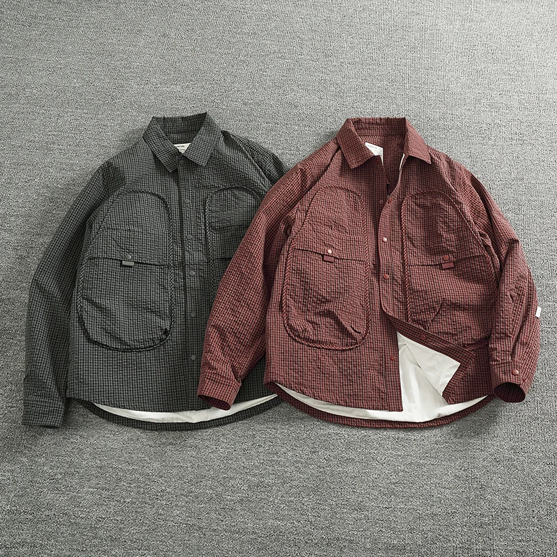 Senior Sense-Chemise à Carreaux pour Homme