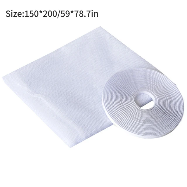 Écran anti-moustiques pour fenêtre, maille de fenêtre, fenêtre de sable Invisible, rideau de porte auto-adhésif domestique, 1 pièce 6