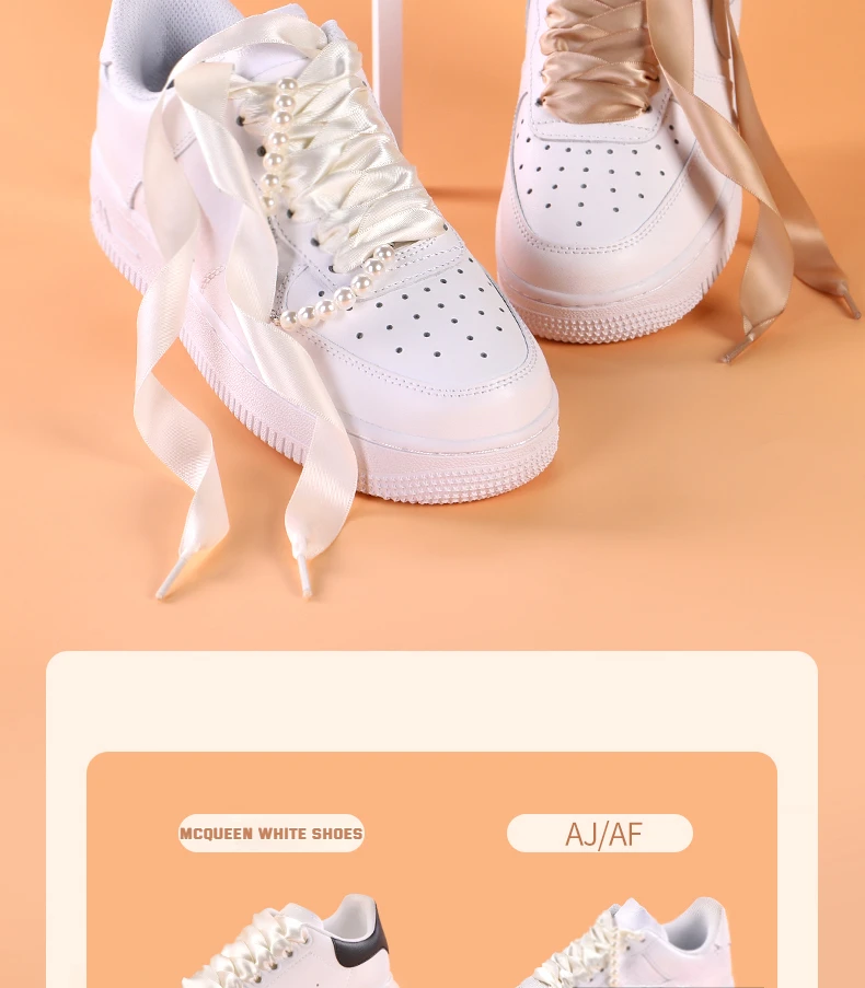 Neue flache Bänder aus Seide, Sneakers-Schnürsenkel, Hochzeit, Unisex, geeignet, Satin, geformtes Polyester, glatt, 2 cm, Damen-Süßigkeits-Schuh-Schnürsenkel, 22 Farben – Detail 12