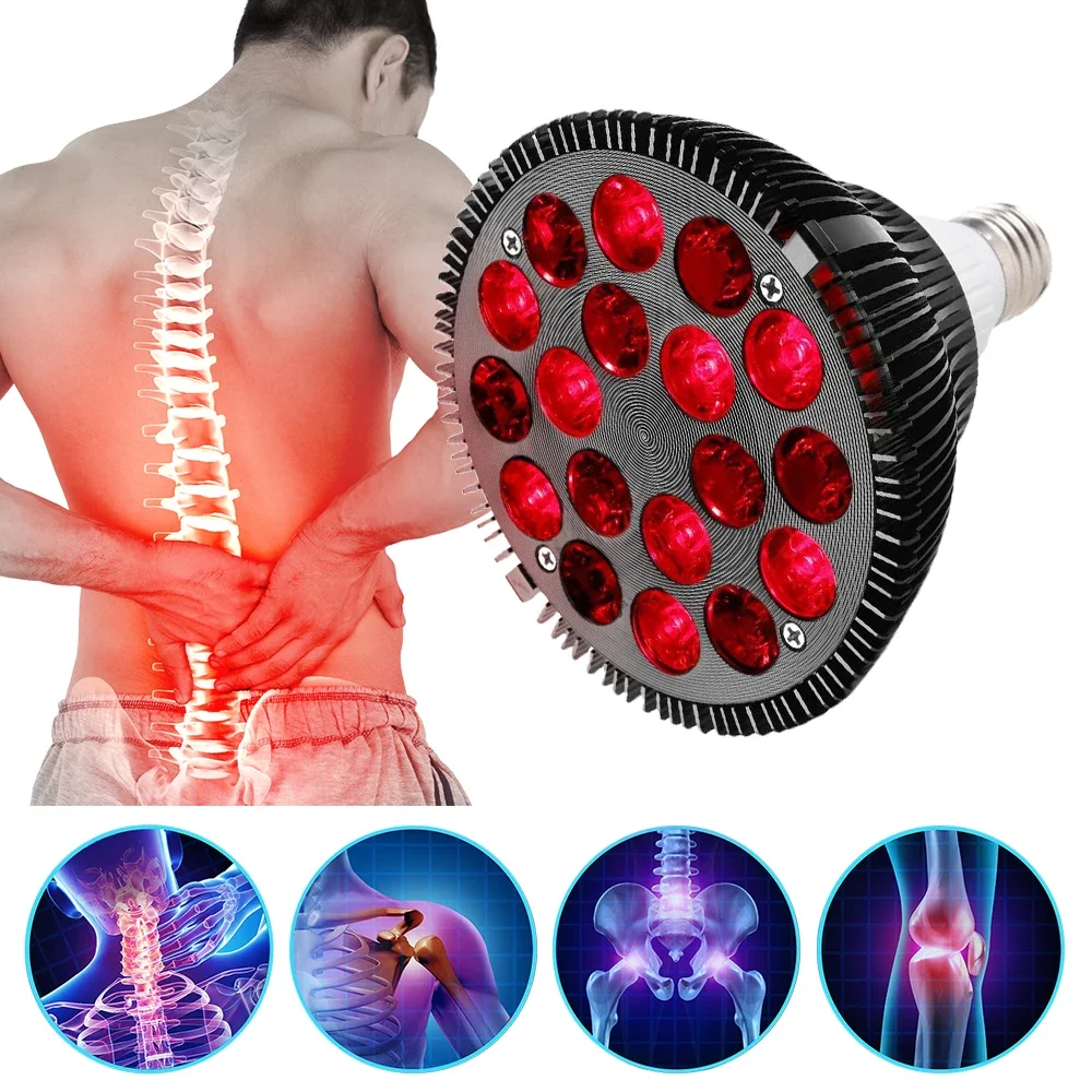 Red Light Therapy red light therapy wand,red light therapy panel,infrared therapy lamp Wound Healing Neck Back Muscle Deep Penetration Joint Pain Relief Near Infrared Bulb Physiotherapy Instrument