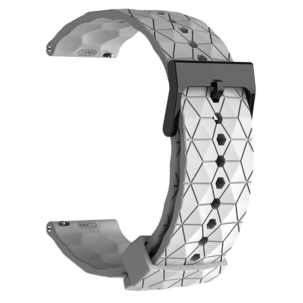 Silicone Sports Strap - 20mm/22mm, Ocean Race Design