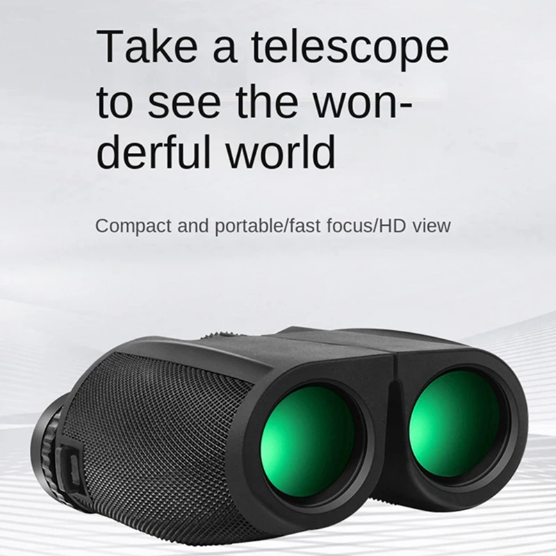 

High-Definition Binoculars Low-Light Night Vision Long-Distance Focusing Portable Travel Telescope Monocular Hunting Toy