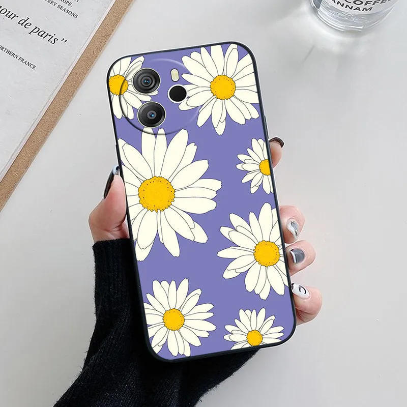 Cute Cartoon Soft Silicone Back Case - Fashionable Phone Cover Etui s