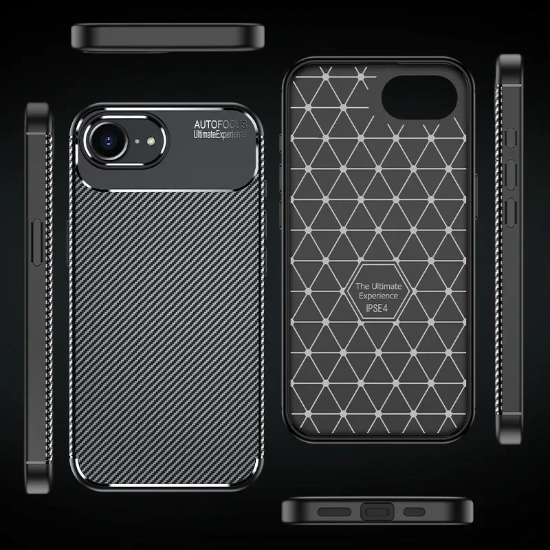 For iPhone 16e Case iPhone 16e Cover Soft Silicone Durable Bumper Shield Protective Phone Cases For iPhone 16 Pro Max 16e Funda 5