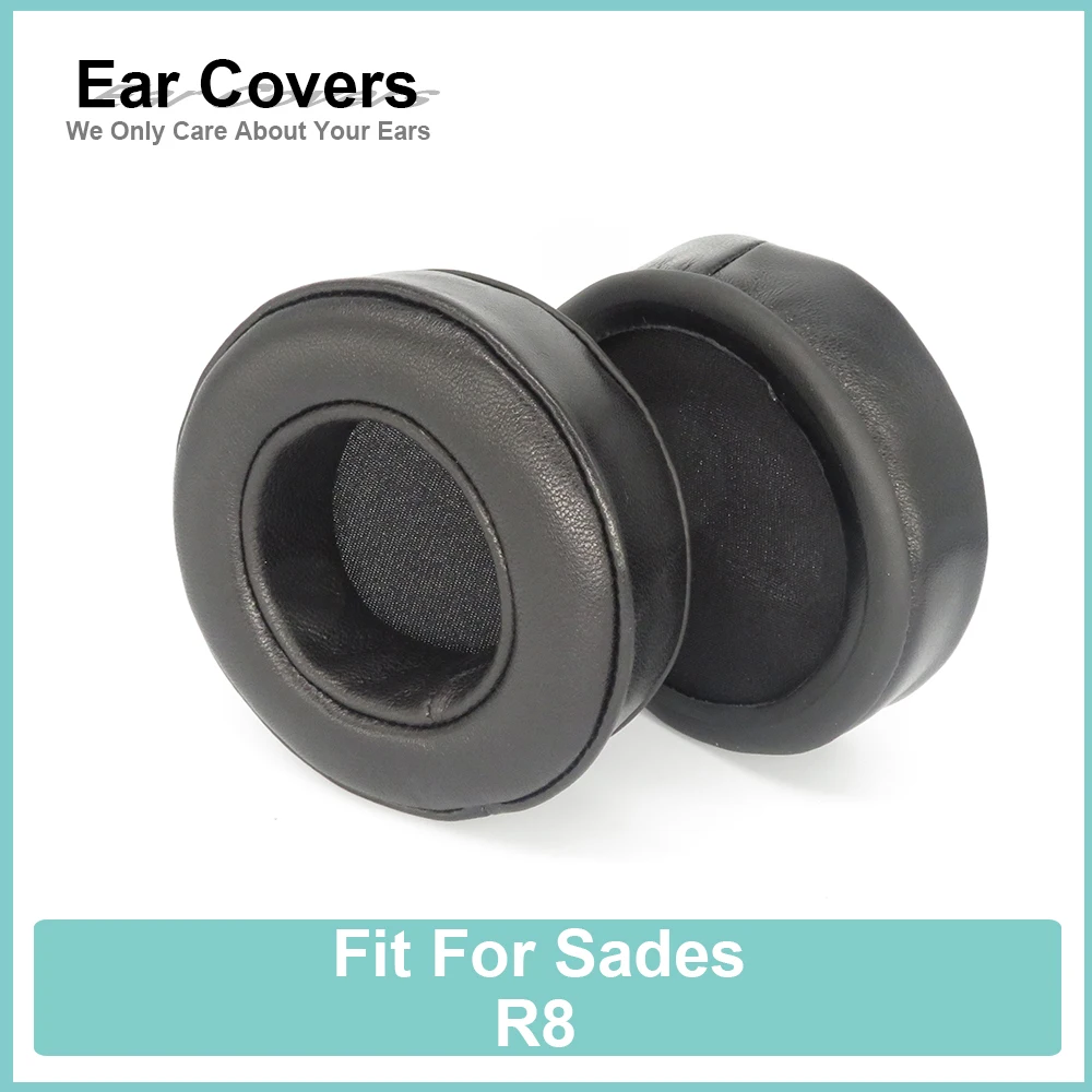 

R8 Earpads For Sades Headphone Sheepskin Soft Comfortable Earcushions Pads Foam