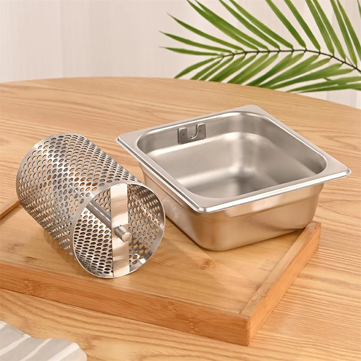 Stainless Steel Butter Roller/Portable Durable Butter Spreader/Cheese Melting Dome/Professional Roller for Outdoor Cheese