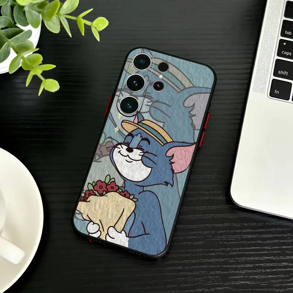 Cartoon Duo Black Soft Phone Case Cover
