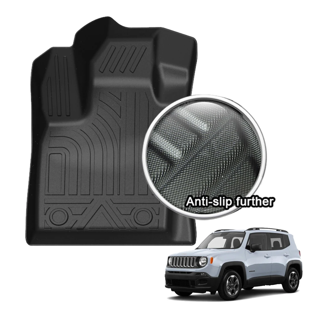 Per Jeep Renegade 2015-2023 Tappetini per auto in TPE per