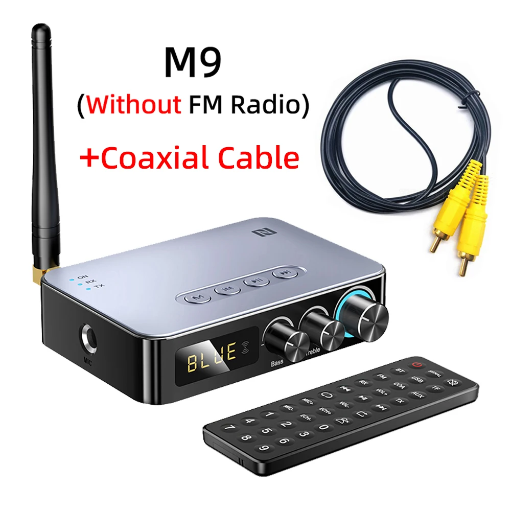YOO B06T5 Toslink Bluetooth 5.3 Adapter für TV, 3.5 Jack Aux