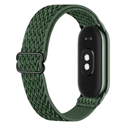 Elastic Nylon Sport Strap Replacement Bracelet Belt - Universal Smart Band Watch Accessories - xiaomi Band 9 (Gr)
