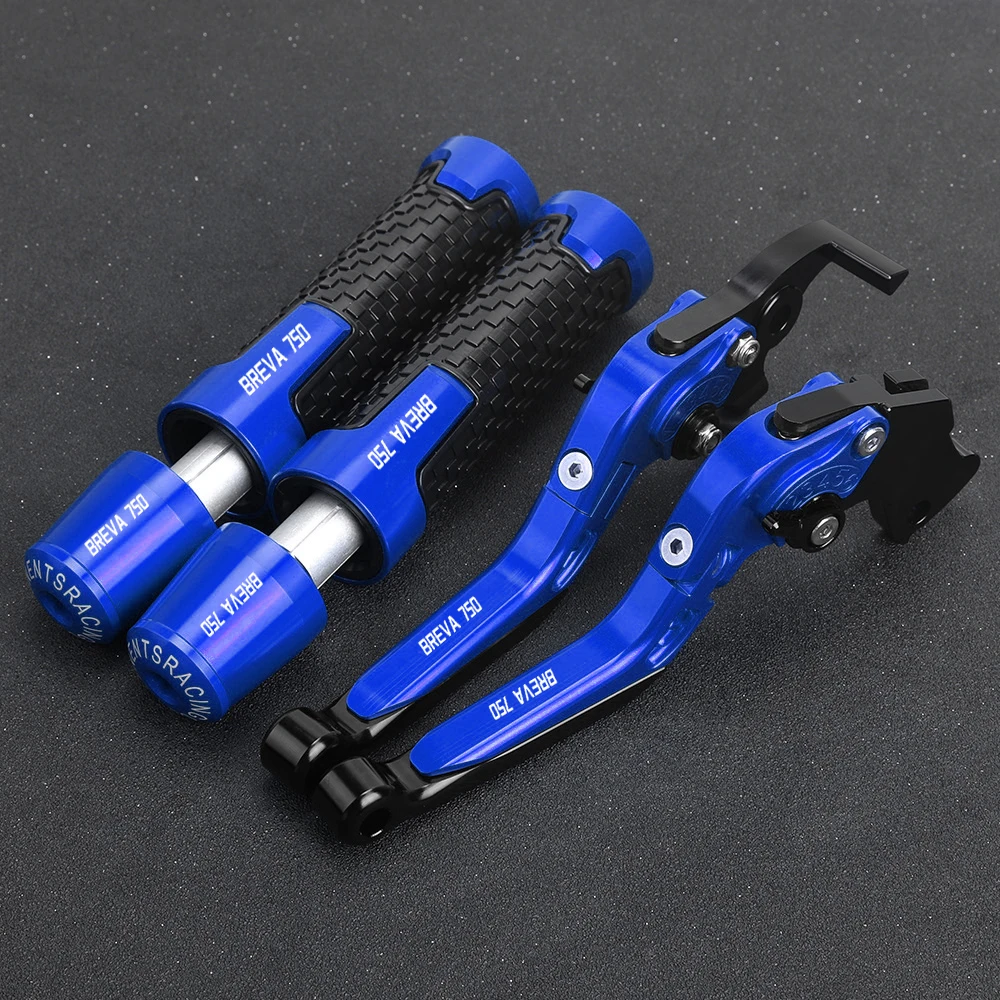

For MOTO GUZZI BREVA750 BREVA 750 2004 2005 2006 2007 2008 2009 Motorcycle Handlebar Hand Grips Ends Handle Brake Clutch Levers