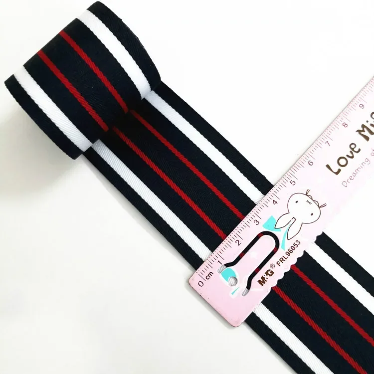 Navy white red