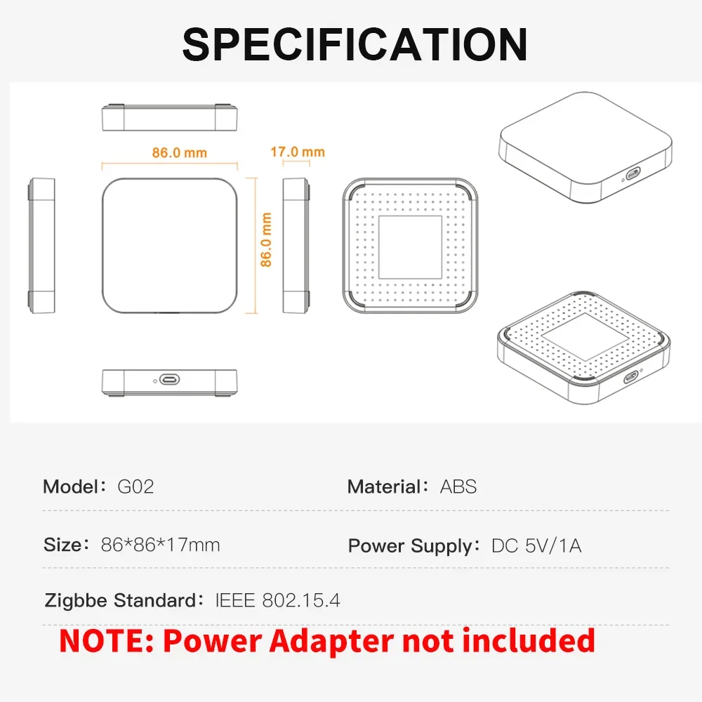 tuya zigbee wired hub gateway For Smart Home Automation for Zigbee Devices Via Smart Life Works with Alexa Google Home
