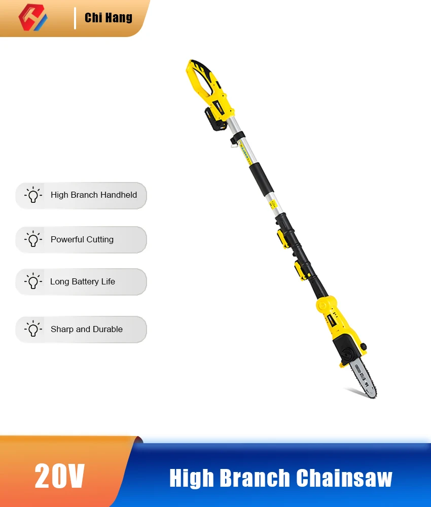 

Электрическая цепная пила с литиевым аккумулятором 20 в, 2 Ач/4 Ач