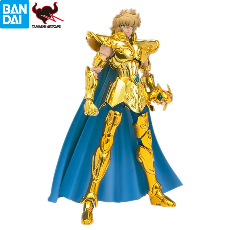 

In Stock Bandai Myth Cloth Ex Saint Seiya Leo Aiolia Revival Original Anime Figure Model Toys Action Figures Collection Doll Pvc