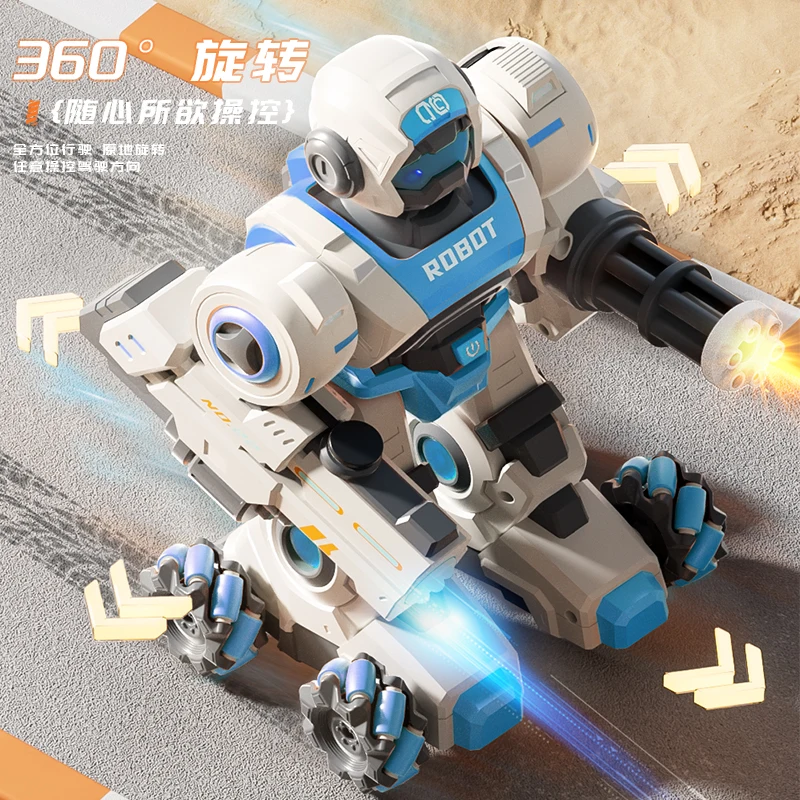 RC Battle Boxing Robot Toy, Dual Control, Mechanical Combat, Police, Early Education, Intelligent Robot, Programmable Cars 3