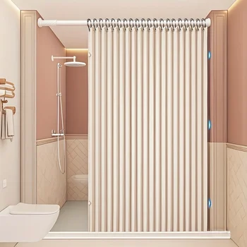 Magnetic Shower Curtain 1