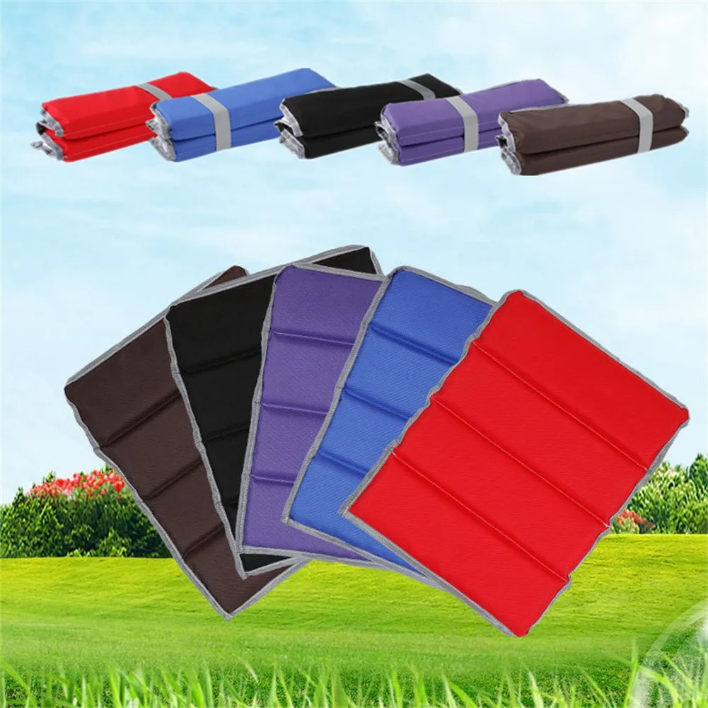 

Beach Camping Outdoor Foldable Seat Cushion Travel Mat Moisture-Proof Portable Picnic Seat Pads Heat-insulating Folding Cushion