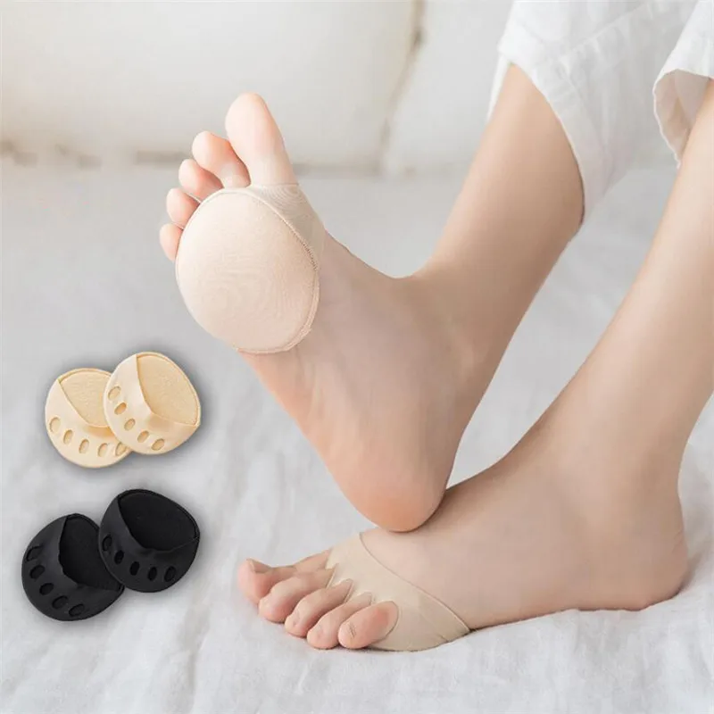 Five Toes Forefoot Pads for Women High Heels Half Insoles Silicone Honeycomb Forefoot Insoles Gel Insoles Breathable Shoe Cushion shoe insoles toe pads forefoot pads forefoot cushion
