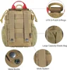 ONETIGRIS IFAK Pouch - Large IFAK Molle Pouch Empty First Aid Bags Only Medical Trauma Kit Bag EMT Pouch MED Waist Bag 5