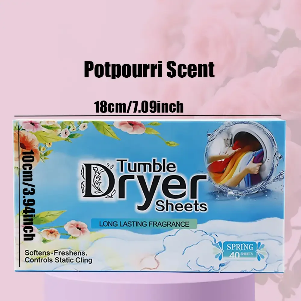 (40pcs)Dryer Clothes Smoothing Tablets Laundry Partner Odor Removal Aroma Tablets Aroma Clothesfragr laundry tablets