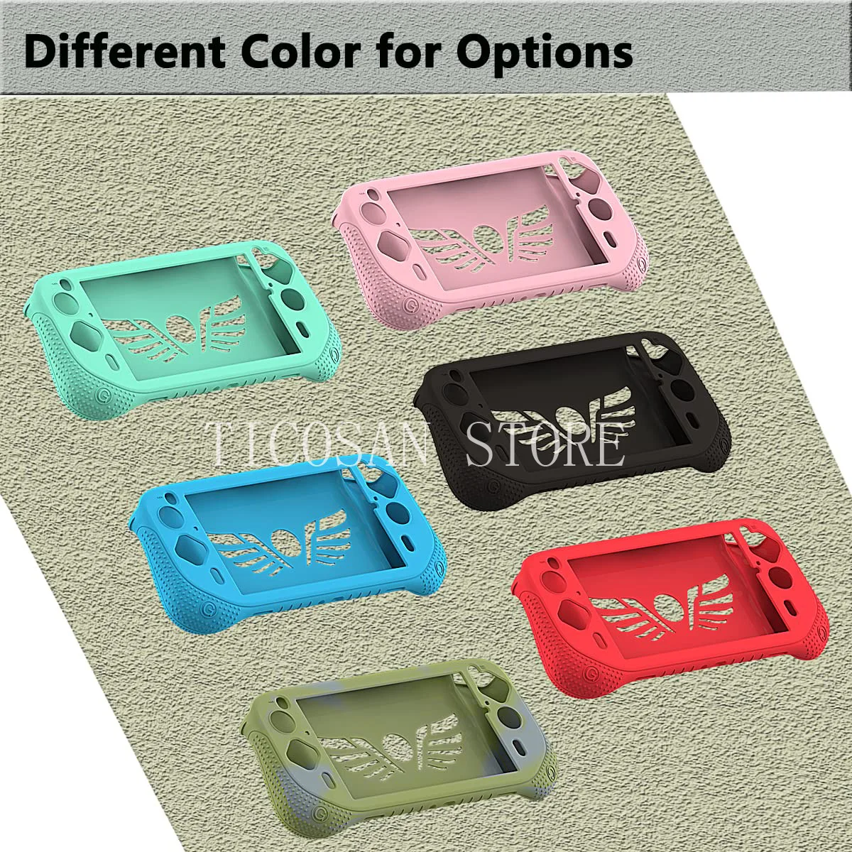 실리콘 보호 커버 케이스 및 스크린 필름 보호기, 로지텍 G 클라우드 게임 콘솔 액세서리, 2 개