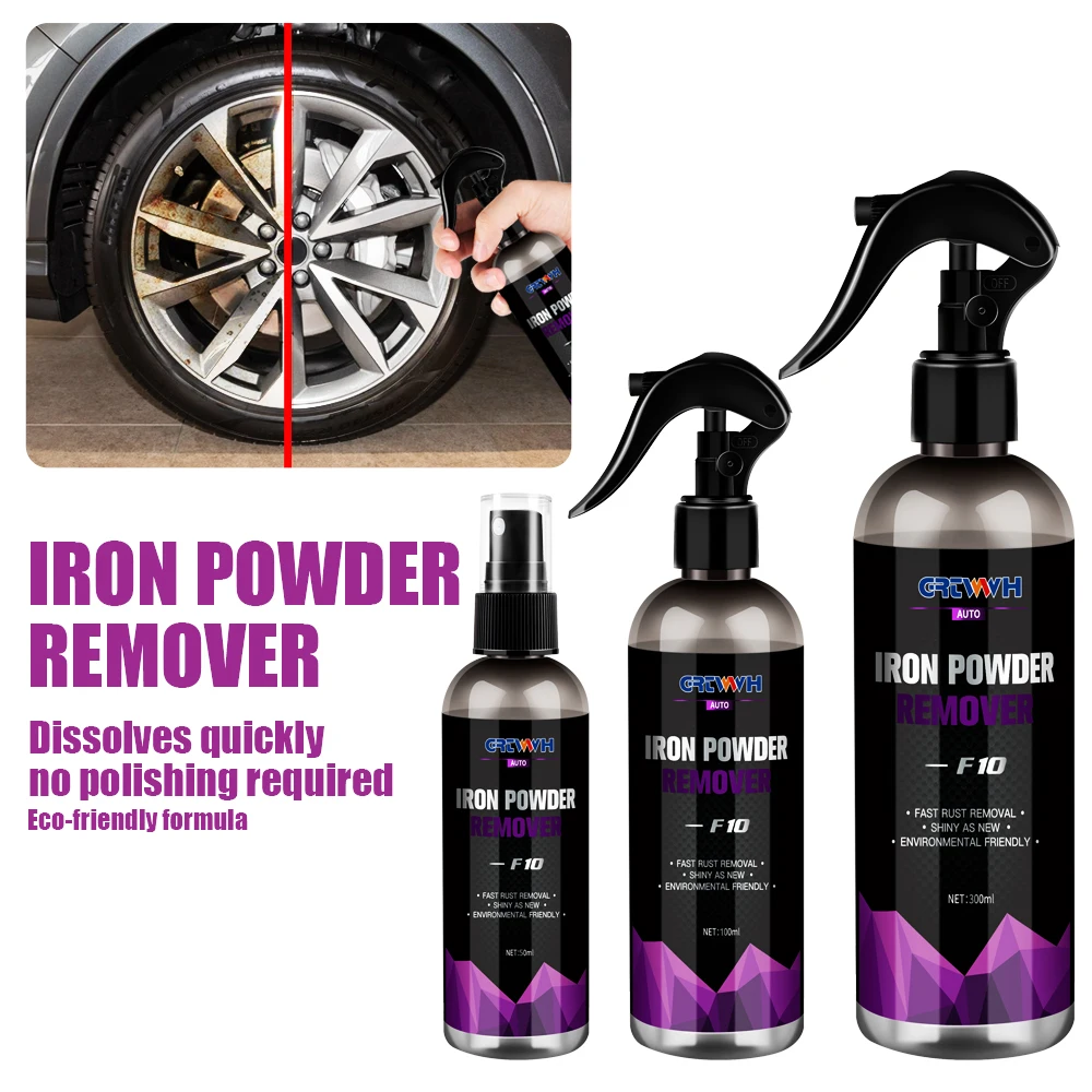 Car Paint & Wheel Iron Particles Powder Cleaning Super Rust & Dust Remover  Spray Metal Surface Multi-purpose Cleaning Hgkj S18 - Paint Care -  AliExpress