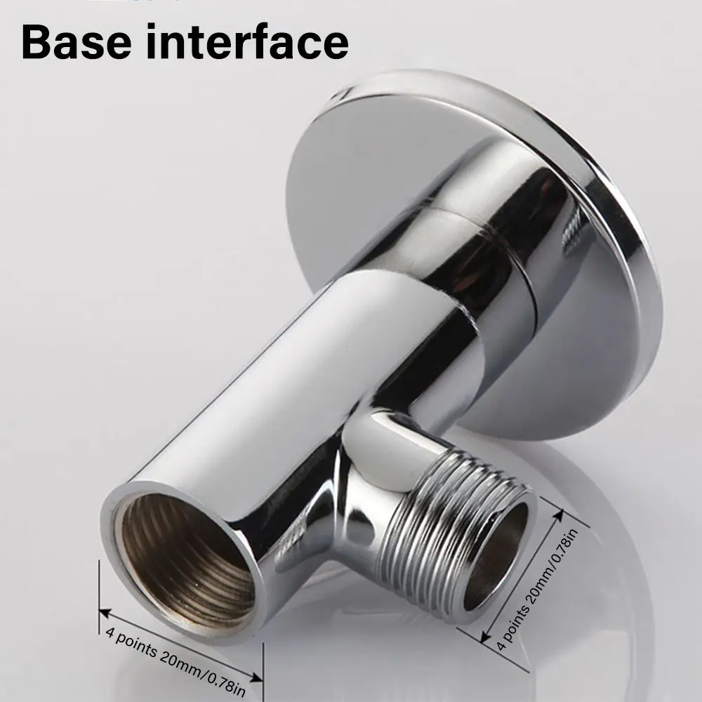 Stainless Steel Bathroom Accessories Wall Mounted Sprinkler Head Rod Shower Extension Arm Shower Head Extension Pipe