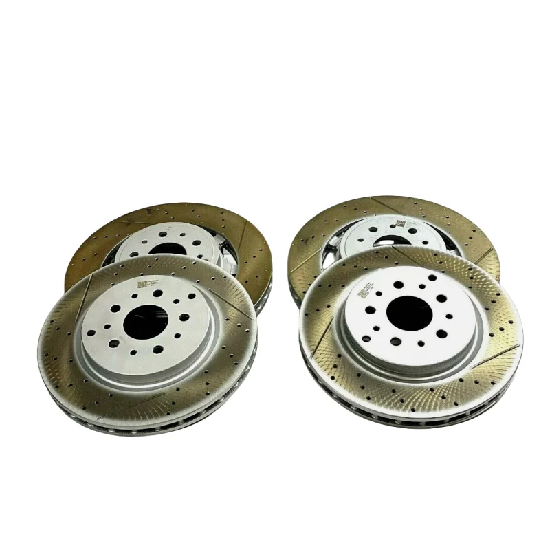 For Maserati GRANTURISMO GRANCABRIO 257141 257142 front and rear brake discs A pair
