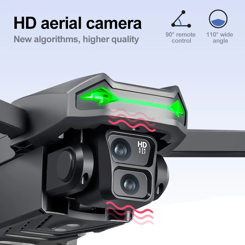 Drone Selfie Poche SG601 PRO MAX GPS en action, capturant une vue aérienne avec sa caméra 1080P