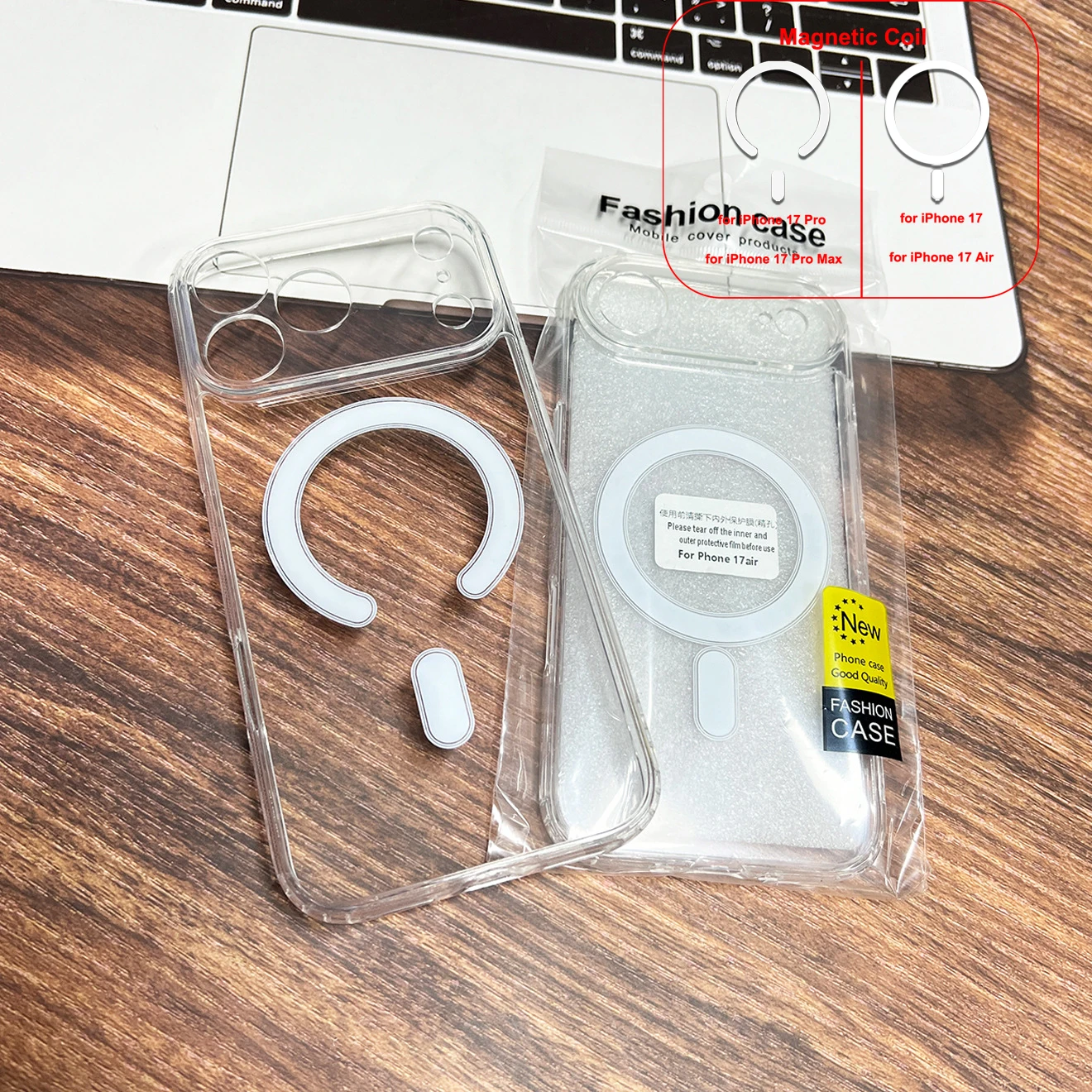 Clear Magnetic Case for iPhone thumbnail 3