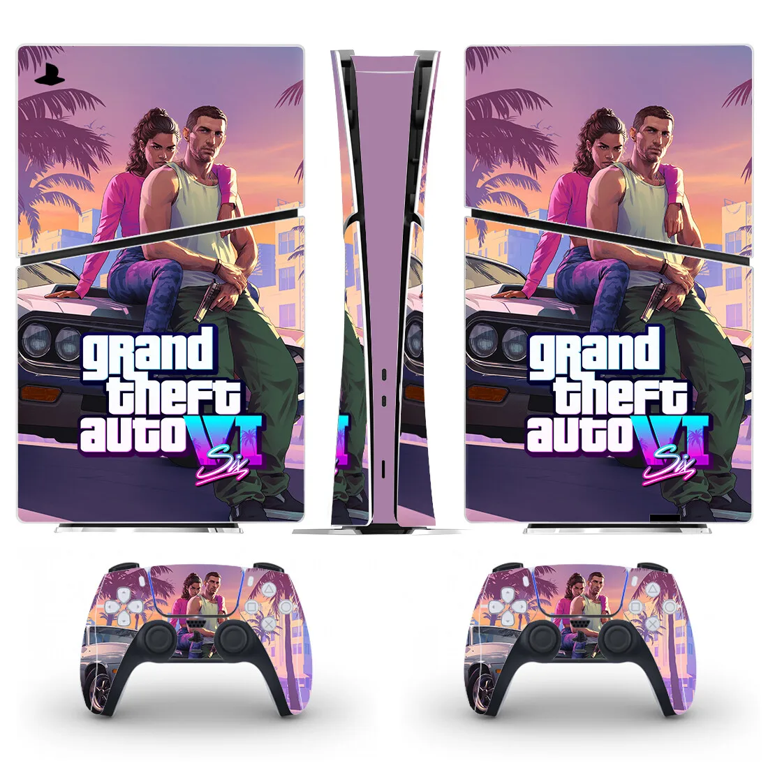 Grand Theft Auto V GTA 5 PS5 Standard Disc Edition Skin Sticker Decal for  PlayStation 5 Console & Controllers PS5 Skin Sticker - AliExpress