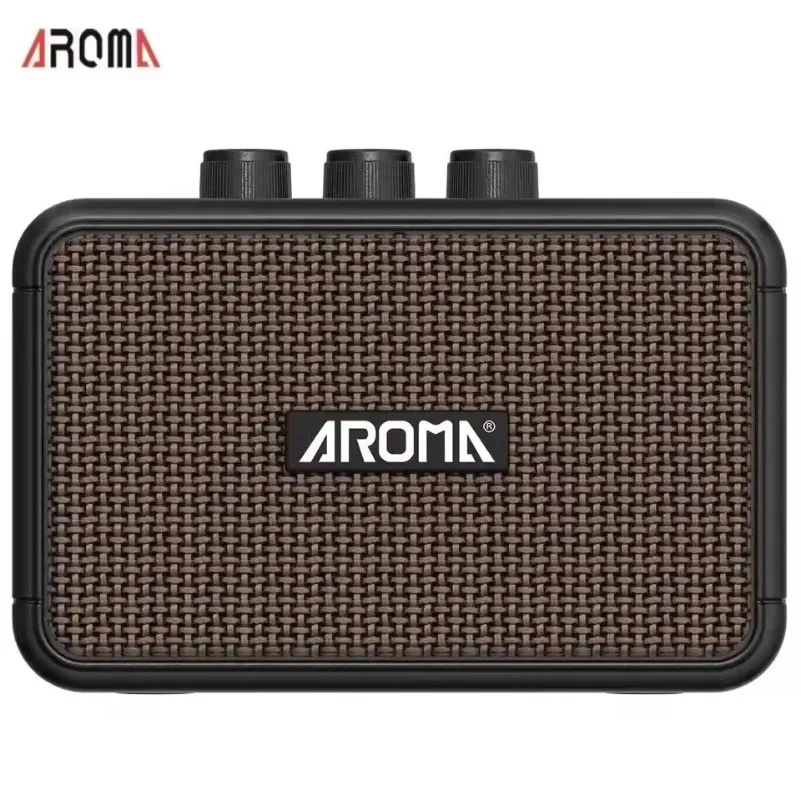 AROMA AG-04 앰프 블루투스 오디오 AMP 프리미엄 스피커 휴대용 기타 소형 앰프 5W 기타 액세서리