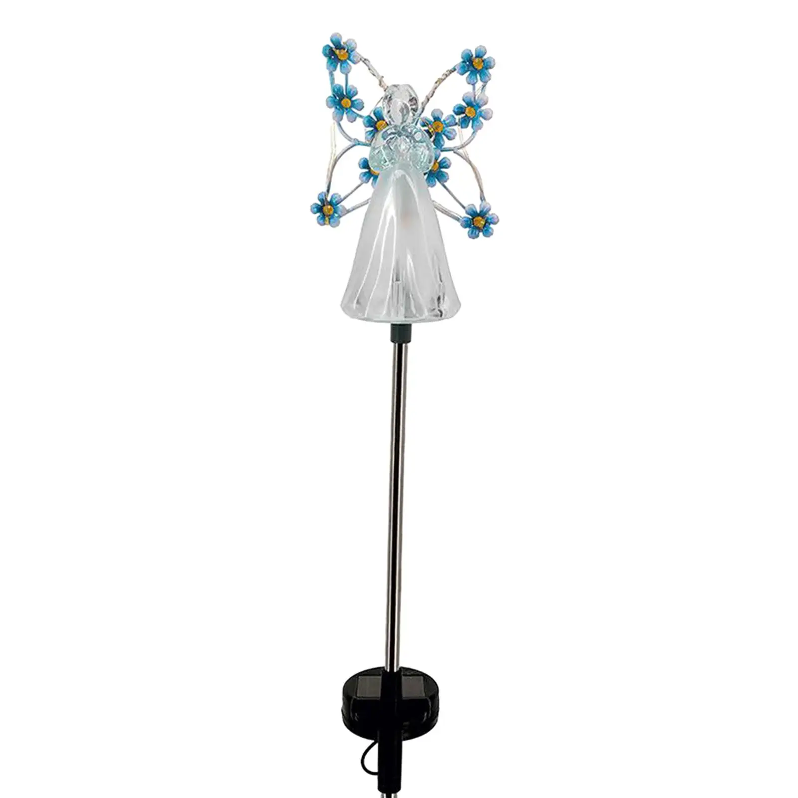 Angel Garden Solar Power Garden Stake Light Courtyard Solar Night Light for