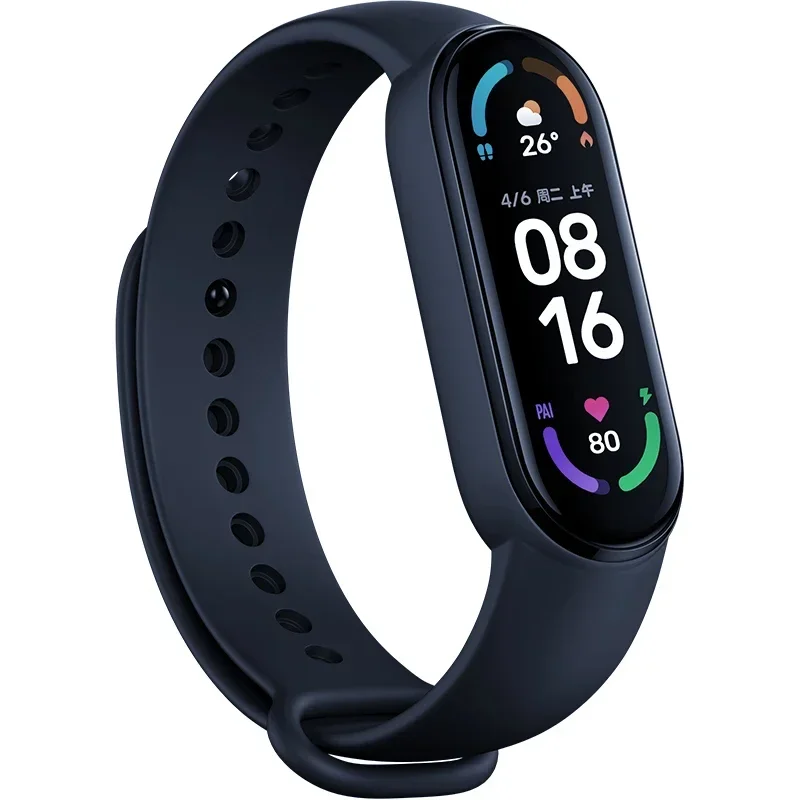 ตัวเลือกสินค้า สายซิลิโคน Mi Band 4-7 คุณภาพดี ใส่สบาย ทนทาน