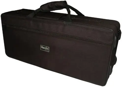 By Cecilio Eb Alto Saxophone-Case, Tuner, Mouthpiece, 10 Reeds, Pocketbook-Green E Flat Musical Instruments