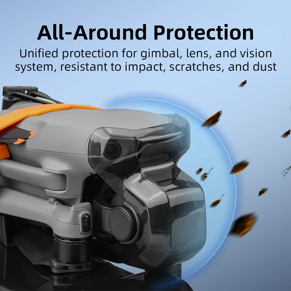 Gimbal Protector Guard Anti-collision Lens Cover Gimbal Cap Lens Fixed Buckle Cover Cap for DJI AIR 3S Drone Accessories