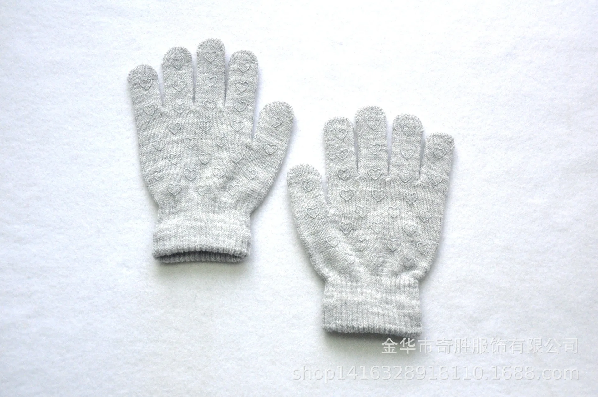 1 Pair Glove Children Magic Glove Girl Boy Kid Stretchy Knitted Winter Warm Full Finger Gloves Children's Figure Skating Gloves