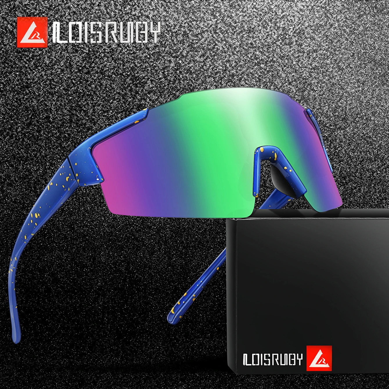 LOISRUBY Cycling Sunglasses UV400 Windproof