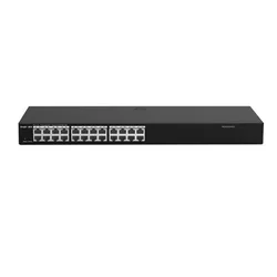 Interruptor Gigabit completo de 24 puertos, rg es224gc, monitoreo de seguridad, plug and play