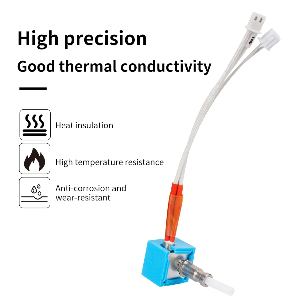Kobra-hotend Cabeça de Impressão Hot End Peças de Impressora 3d Aquecedor de Cartucho para Anycubic go Kobra Plus Max J-cabeça Hotend 24v 40w - Imagem 2