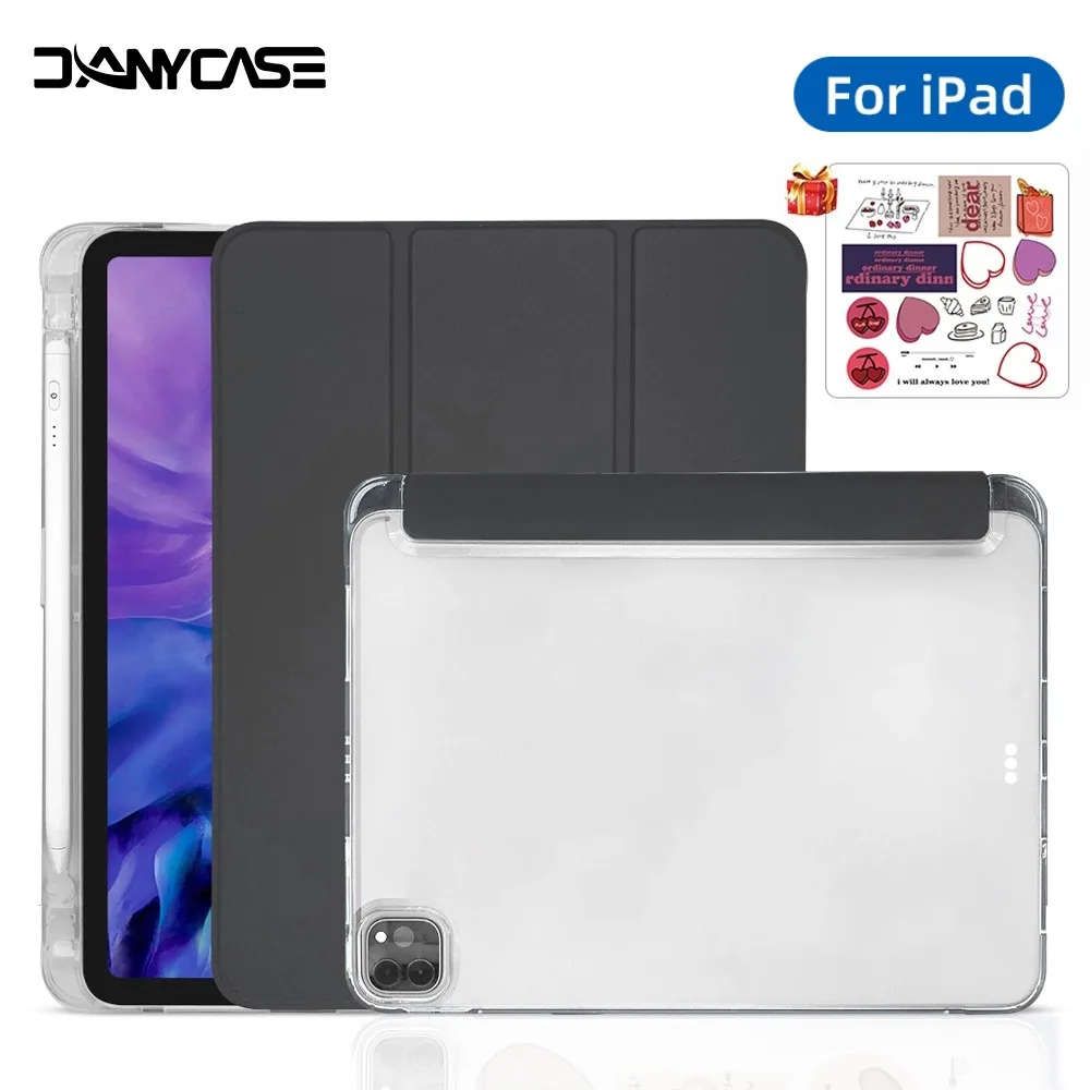 Smart iPad Case with Pen Holder