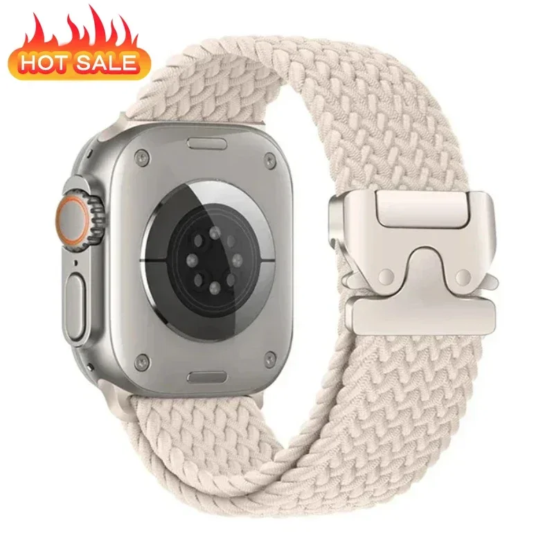 Braided Solo Loop Strap for Smartwatch - Stylish and Comfortable Bracelet Band