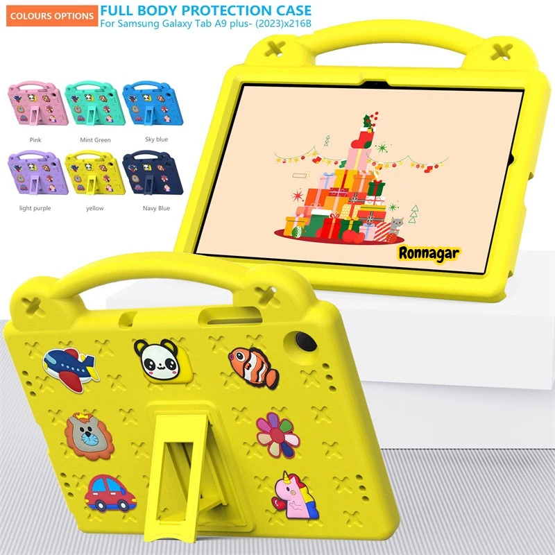 Premium EVA Foam Handle Stand for Tablets - Durable and Kid-Friendly Design